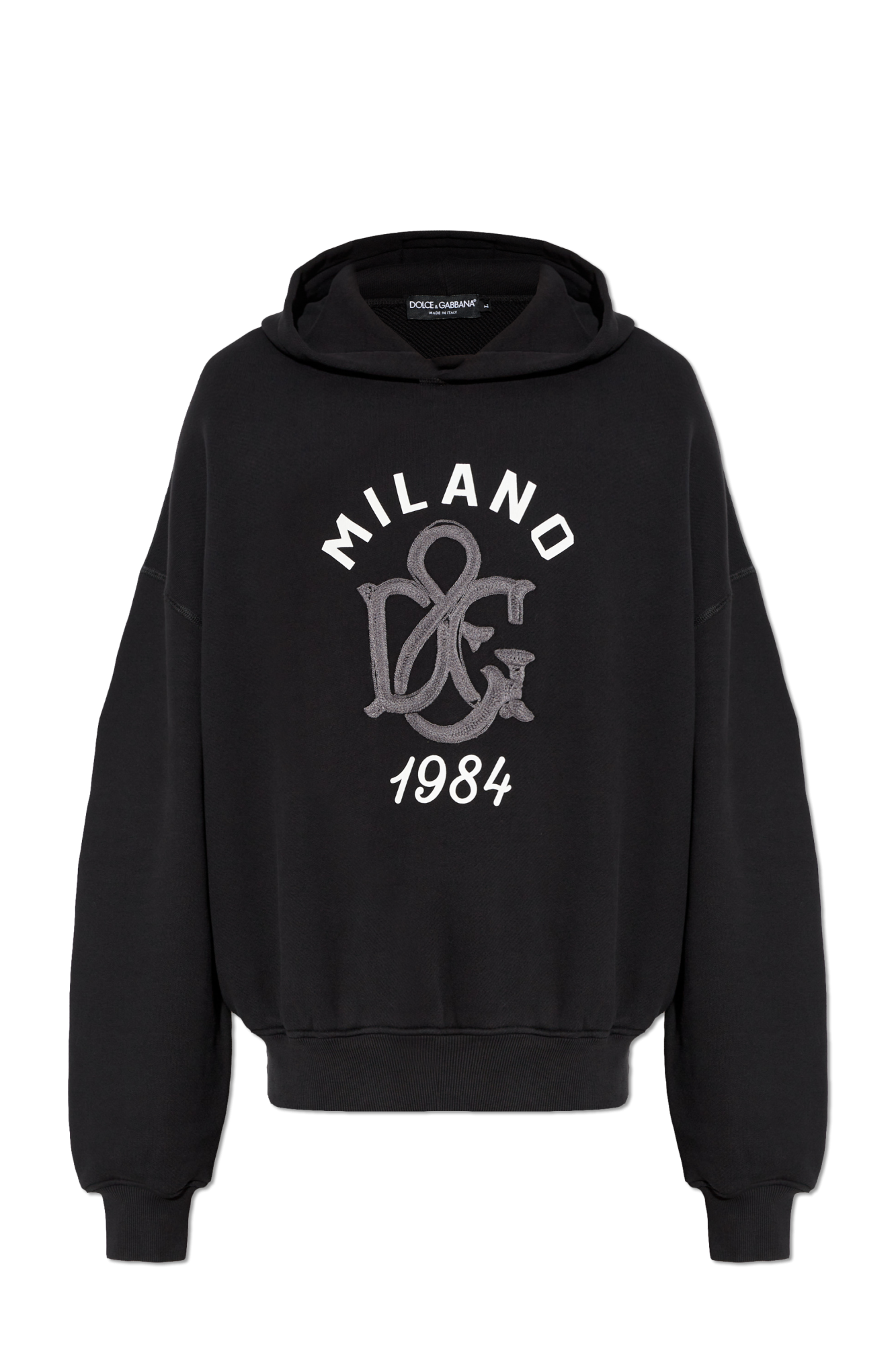 Dolce gabbana black hoodie best sale